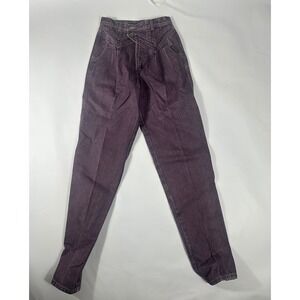 Rocky Mountain Clothing Co Vintage Purple Western High Waist Jeans 27/5 Tapered